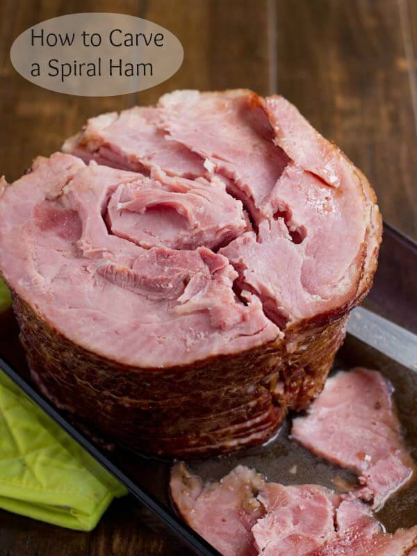 How to carve a spiral ham