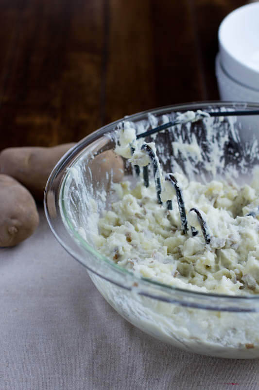 mashed potatoes