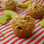Peanut Butter Apple Muffins