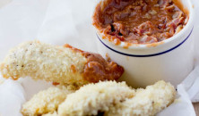BBQ Bacon Cheddar dipping sauce ohsweetbasil.com