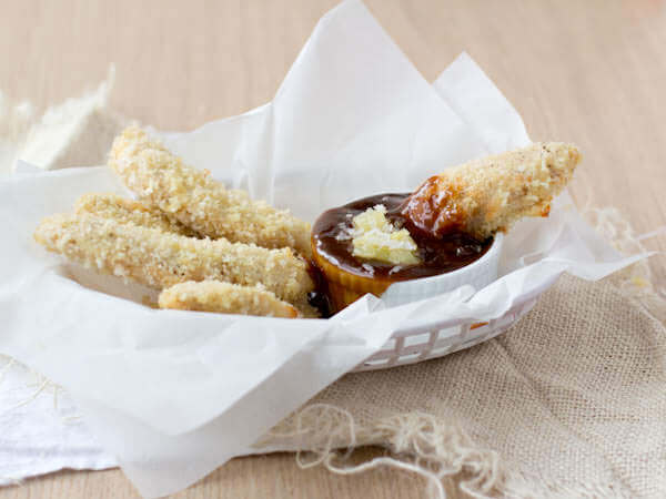 North Shore Chicken Strips with pina colada teriyaki dipping sauce-5
