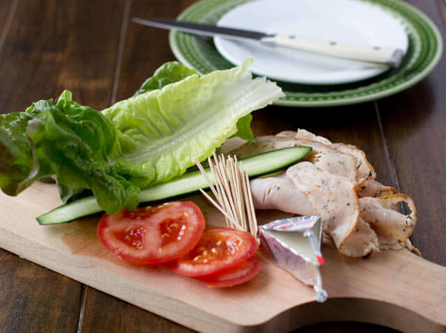 peppered turkey pinwheels ohsweetbasil.com