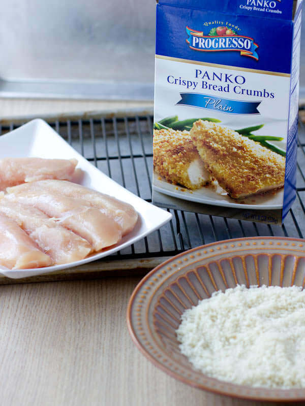 panko bread crumbs ohsweetbasil.com