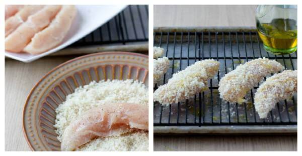 how to bread chicken ohsweetbasil.com