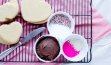 Peanut Butter Sugar Cookies ohsweetbasil.com