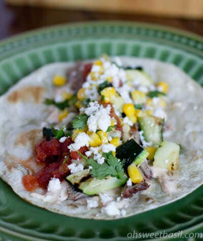 steak burritos with spiced crema ohsweetbasil.com