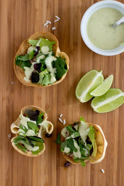 Healthified taco salad ohsweetbasil.com