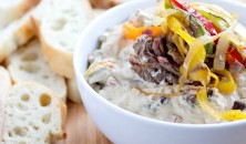 Fajita Steak Dip ohsweetbasil.com