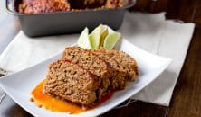#Turkey Enchilada Meatloaf with a secret ingredient that keeps this meal moist and delicious. #recipe ohsweetbasil.com