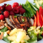 teriyaki chicken salad ohsweetbasil.com