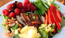 teriyaki chicken salad ohsweetbasil.com