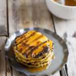 #Grilled Pineapple with brown sugar butter. Perfection all summer long with only 3 ingredients! ohsweetbasil.com_-4