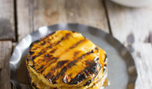 #Grilled Pineapple with brown sugar butter. Perfection all summer long with only 3 ingredients! ohsweetbasil.com_-4