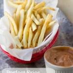 Perfectly crisp on the outside and tender in the center french fries just like our favorite takeout, and special sauce is amazing, ridiculously amazing. ohsweetbasil.com