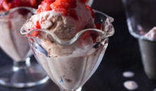 There's nothing like old fashioned strawberry ice cream on a hot summer day! ohsweetbasil.com_-6